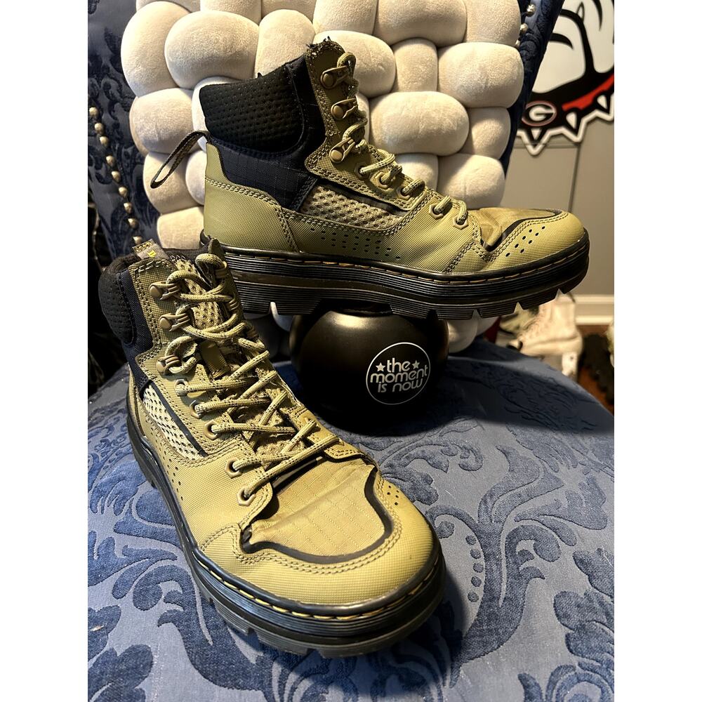 Rare Colorway! Dr Martens Olive Green Rilla Hiking Boot size 8/EU 39